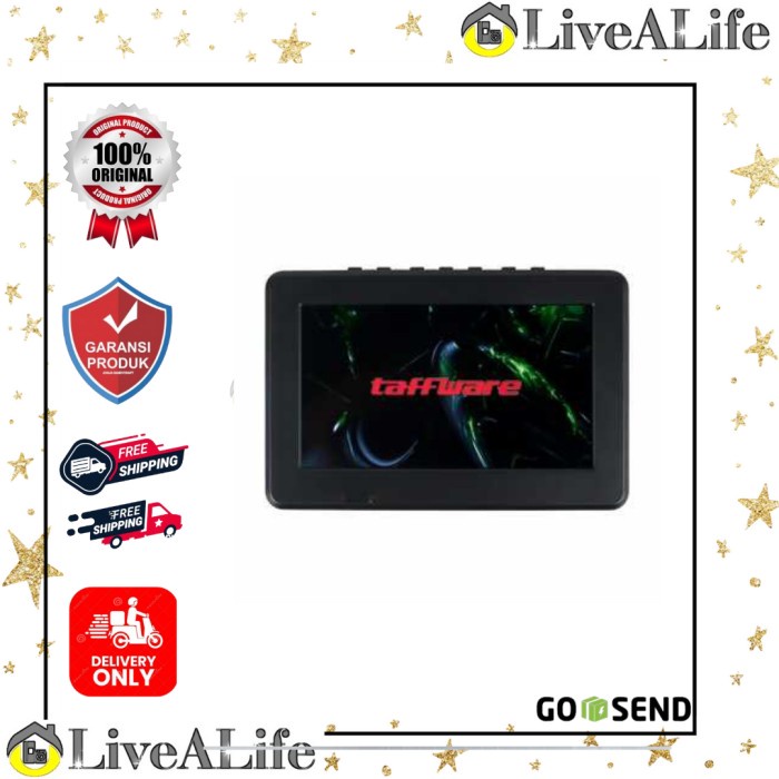 Taffware Portable TV Monitor 10.8 Inch DVB-T2 - D7
