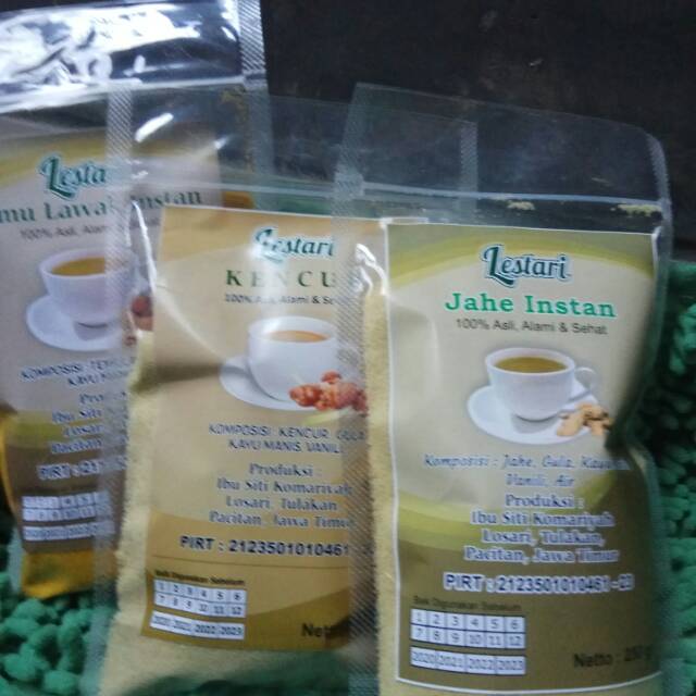 

Lestari Kencur instan