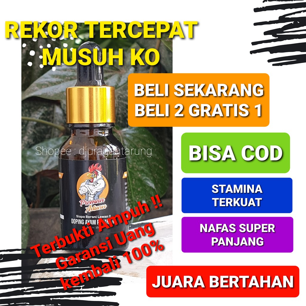 Jamu Ayam Aduan terbaik, Jamu Ayam Aduan Biar Ganas, Jamu Ayam Aduan Herbal Preman Aduan, Tokcer 