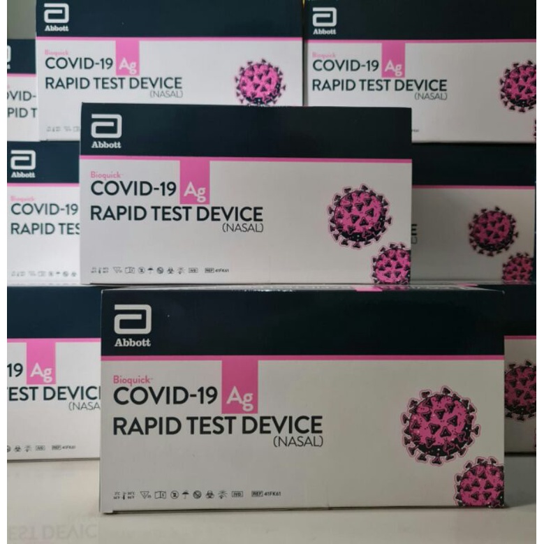 Jual Antigen Abbott Bioquick Nasal 1 box Shopee Indonesia