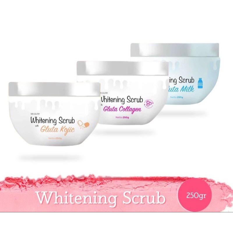 Whitening Body Scrub Ms Glow / Scrub MS Glow