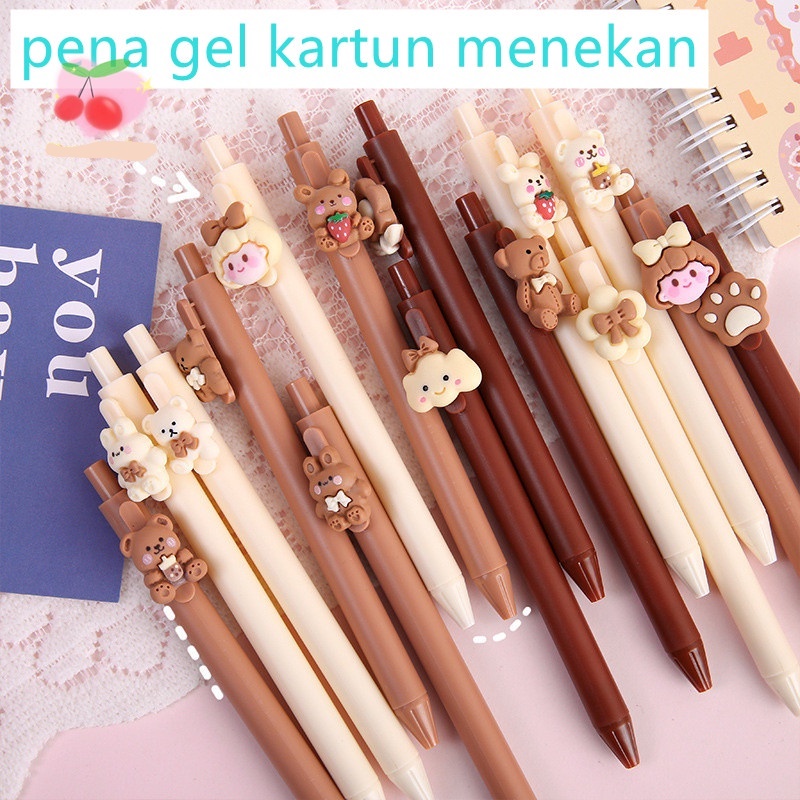 

MS052 Pulpen Gel Mekanik Lucu / 05.MM Pen Mekanik