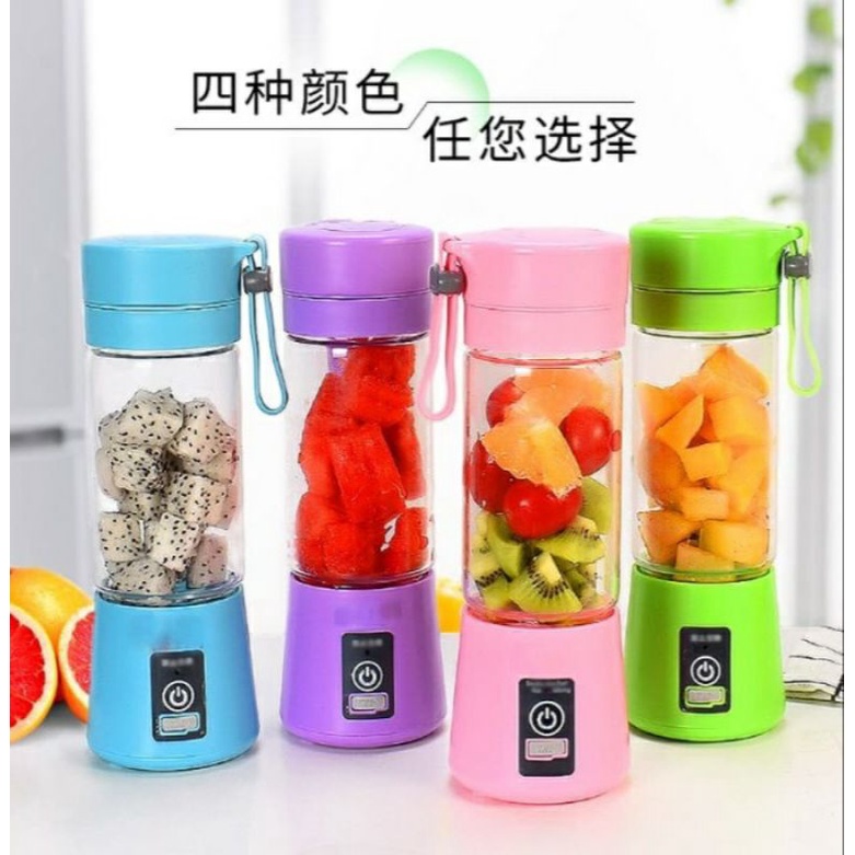 Blender Portable Juice Mini Mata Pisau Blender Multifungsi