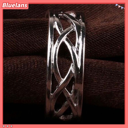 10 Pcs Cincin Jari Kaki Lapis Silver Model Terbuka Dapat Disesuaikan Untuk Wanita