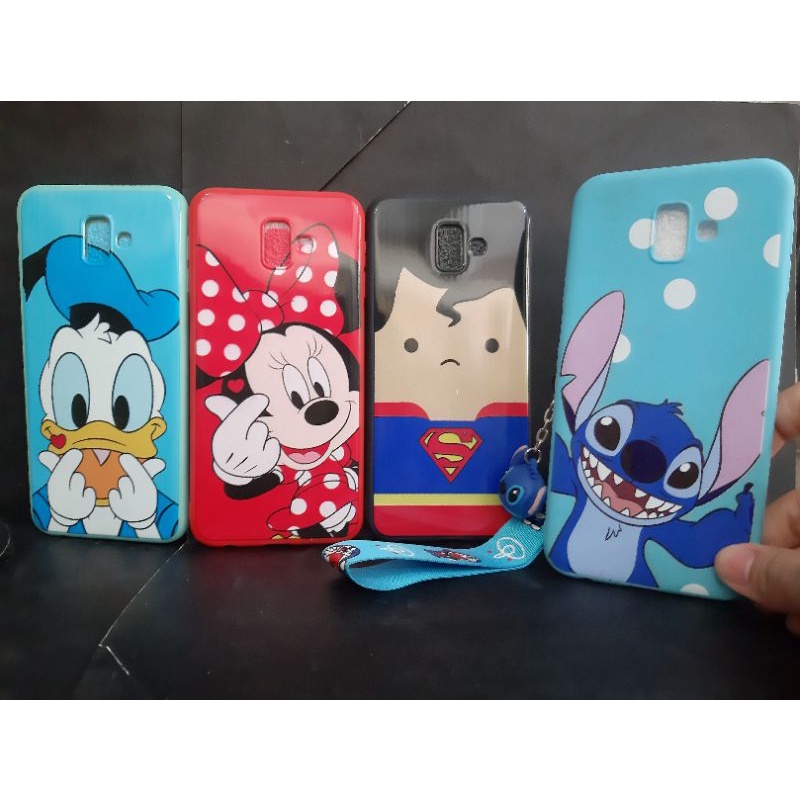 Case gambar / silikon motif samsung J6 plus / samsung J6 prime / samsung J6+