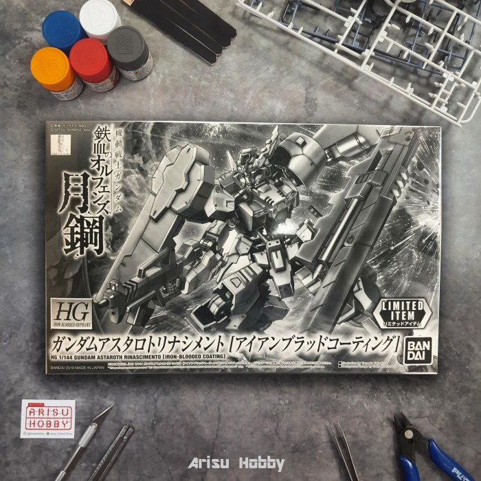HG IBO Astaroth Rinascimento Iron Blooded Coating 1/144 Bandai Limited