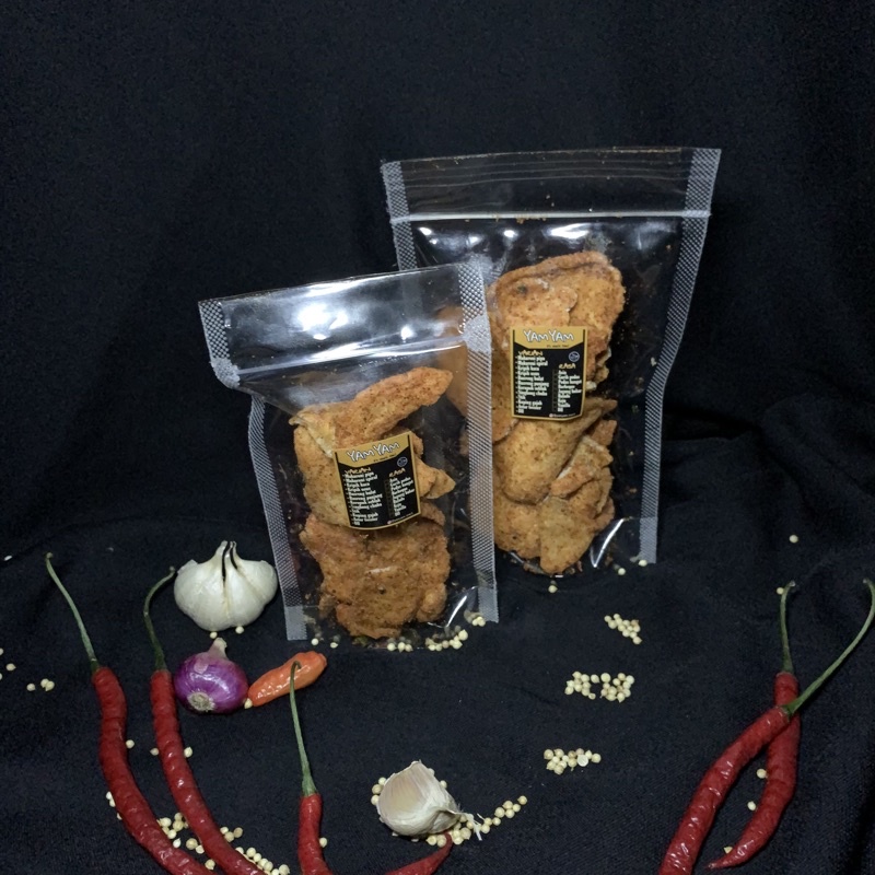

PROMO TERBATAS! basreng extra pedas daun jeruk 30gr