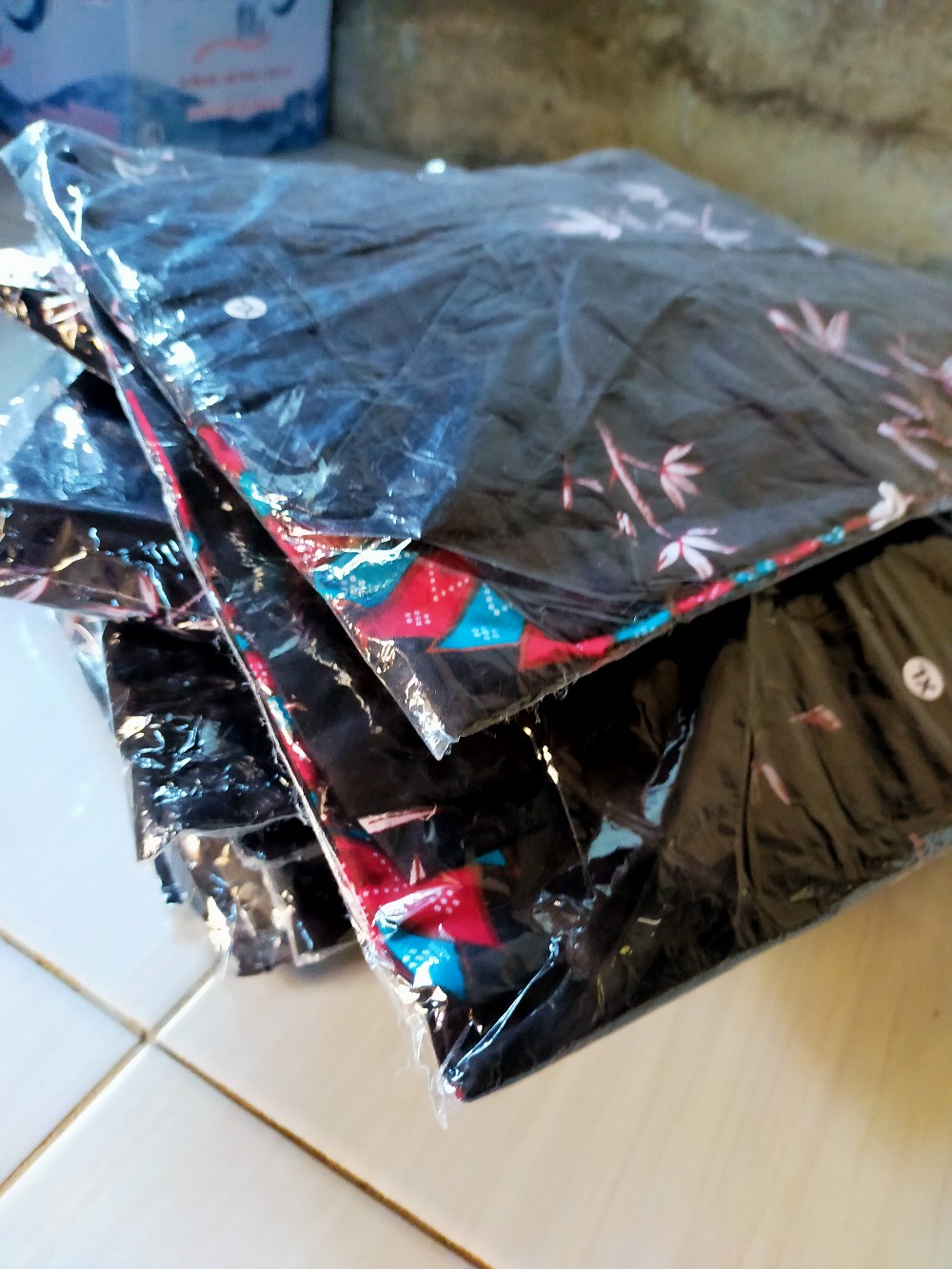 Maura Couple - Sania Ruffle Batik Couple Ori Ndoro Jowi Dnt Garansi