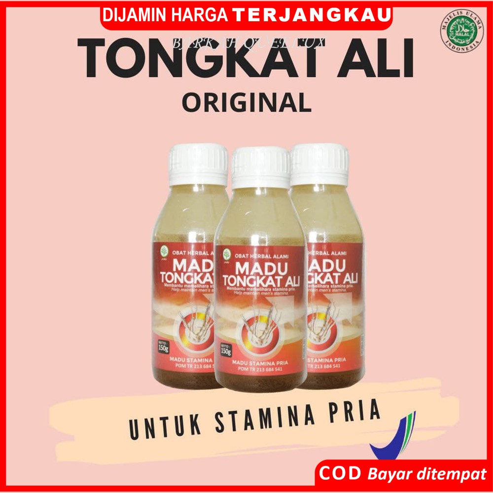 Madu Tongkat Ali 150 gram Obat Kuat Kesehatan Seksual Madu Asli Untuk Sexsual Super Pasceng Meningkatkan Stamina Pria Dewasa Tahan Lama Lemah Syahwat Suplemen Original 100% Herbal Ori Dijamin Ampuh Atasi Keperkasaan Sex