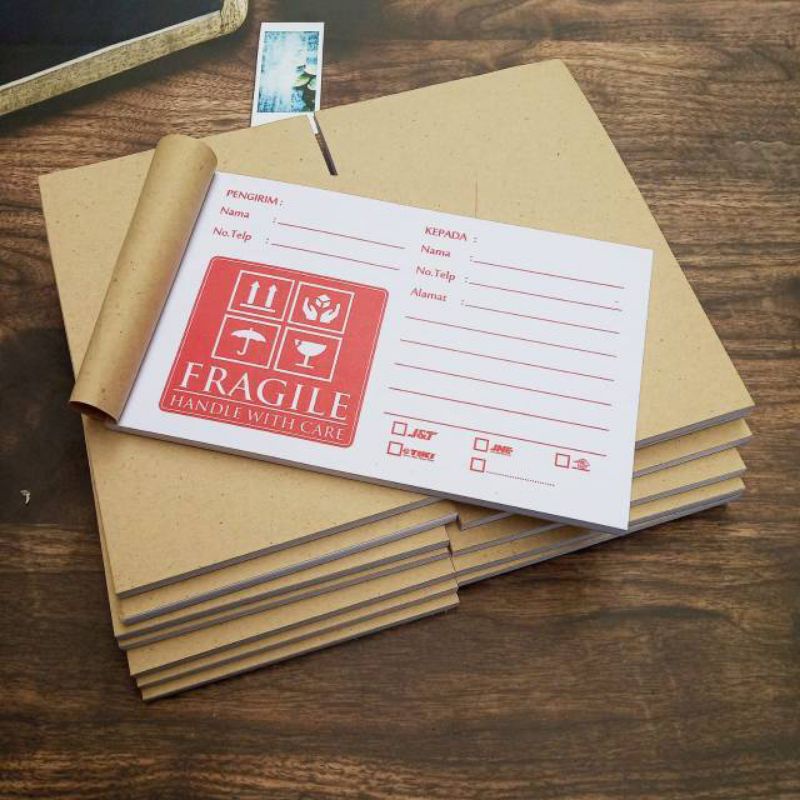 

Label pengiriman online shop olshop FRAGILE