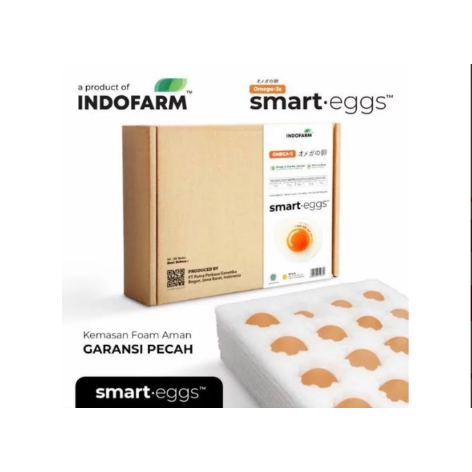 

Telur Smart Eggs Telur Omega 3 Indofarm