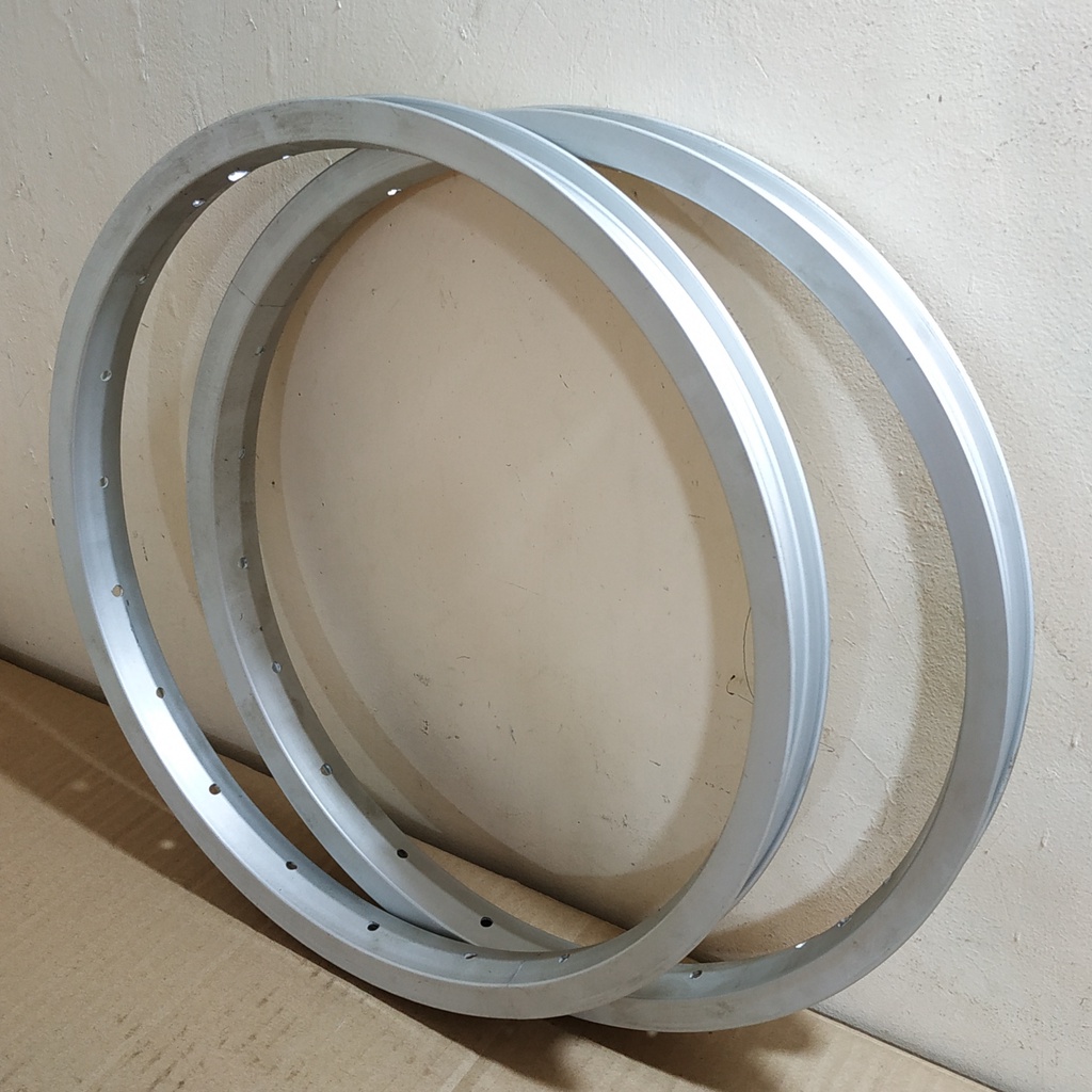 Rim Velg BMX 18 inch 28H silver alloy