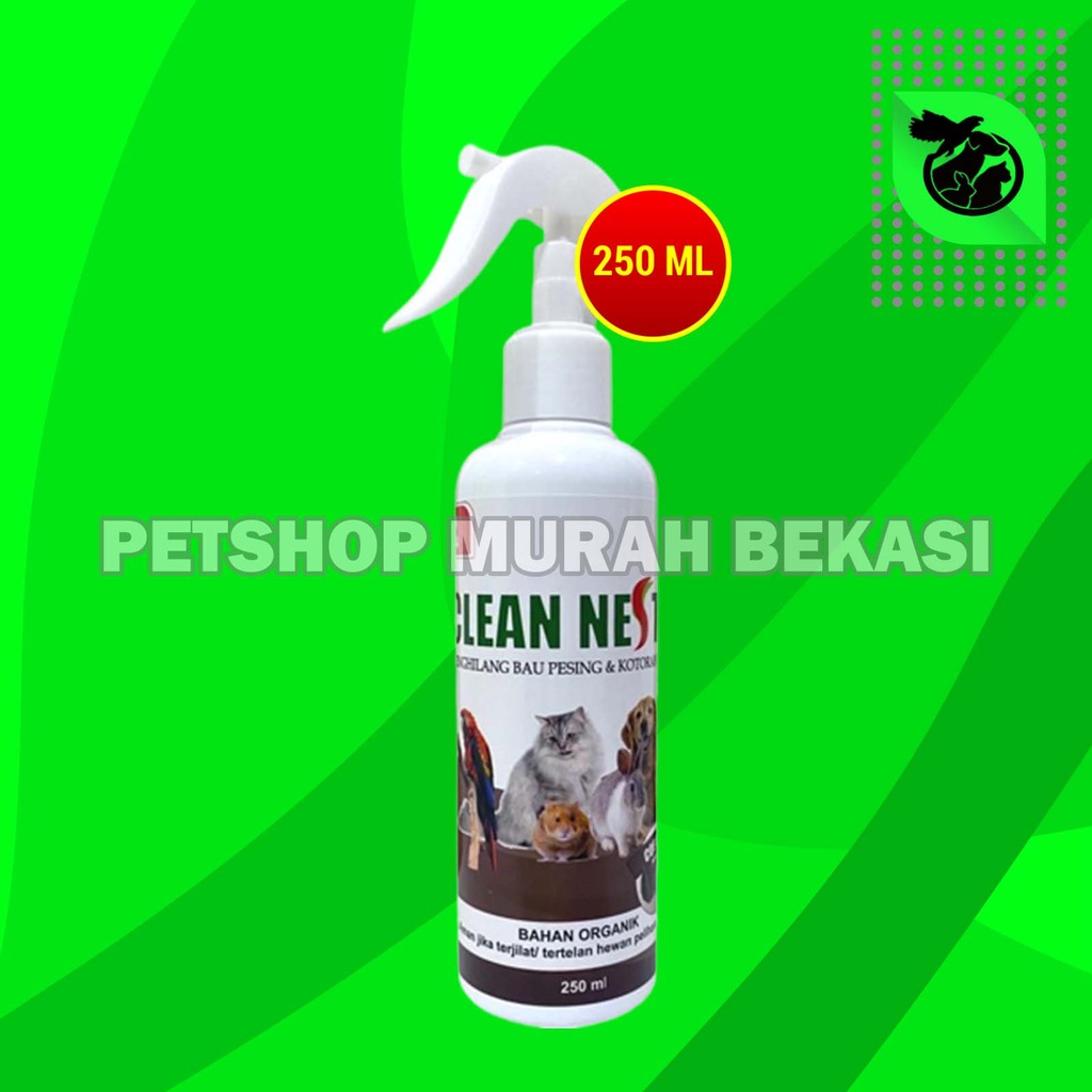 Pengilang Bau Organik Aman Clean Nest Spray 250ml