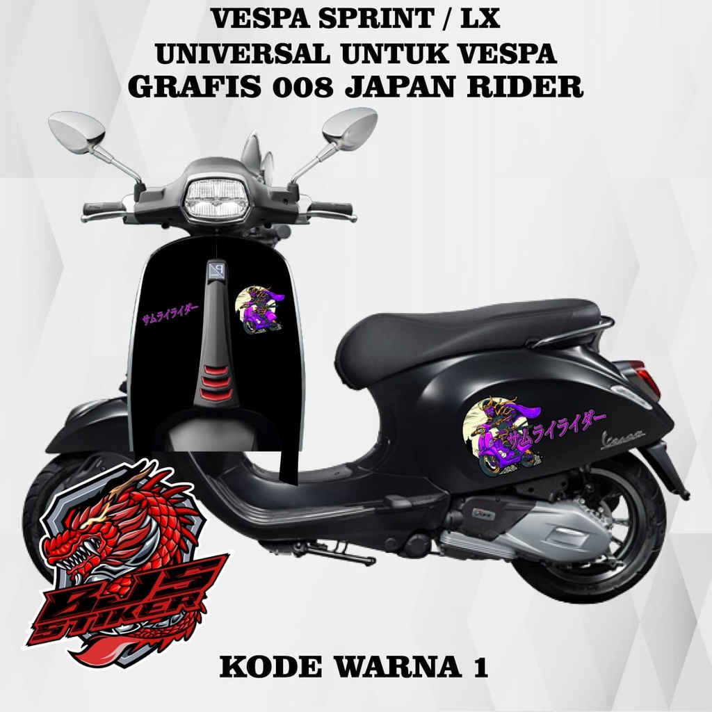 Striping vespa 150 - Stiker Decal transparan uv vespa primavera vespa sprint vespa matic 150 cc vesp
