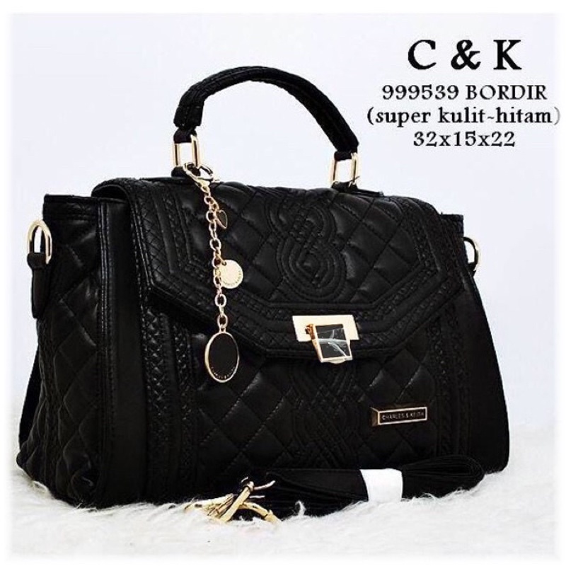 PROMO CK 9539 Bordir Handbag Tas Wanita Ada Garansi Tas Batam Import Murah