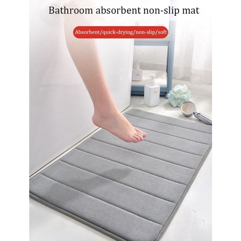 Keset Anti Slip Memory Sponge 40x60cm Halus Cepat Kering Premium JKT