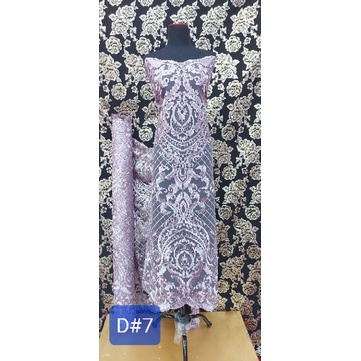 Tile motif Elie saab special warna Ungu (Lilac )