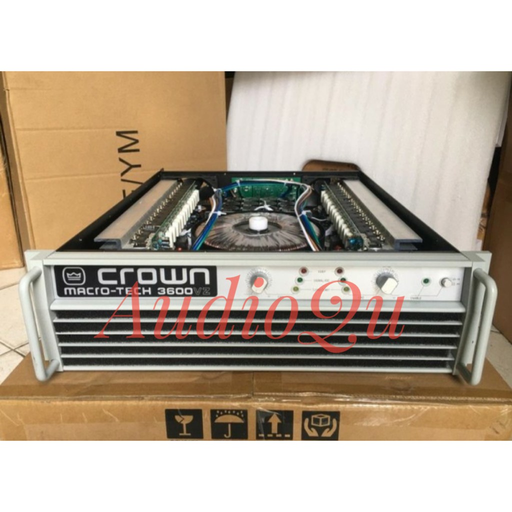 Power Amplifier Crown MACRO TECH 3600/ MACROTECH 3600 VZ