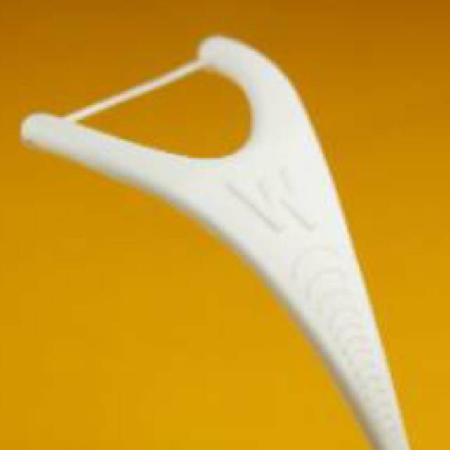 Pearlie white floss pick Y / pearlie white dental floss /