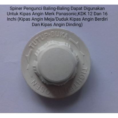 Spinner Pengunci Baling-Baling Spare Part Kipas Angin Panasonic KDK 12" 16" Inci inch