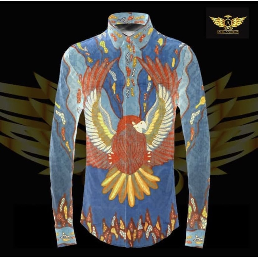 Kain Kemeja Batik Tulis Pria Wanita Lengan Pendek Panjang 8