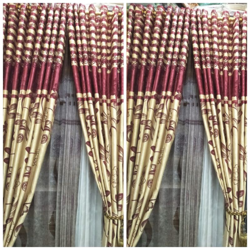 Gorden/Hordeng Model Flocking Terbaru dan Kekinian/GordenPintuKamar/GordenJendela/GordenRuangTamu