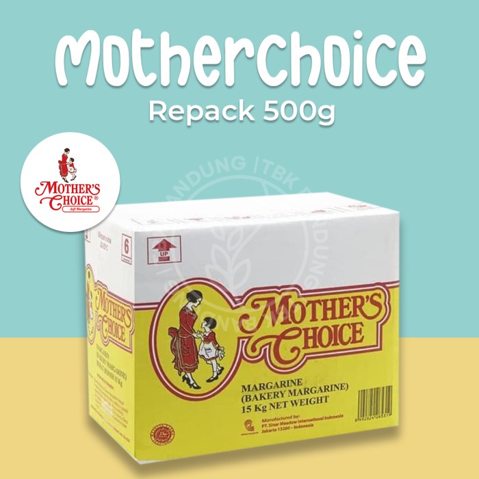 

fe20111 Mother Choice Margarine Repack 1Kg - 500Gr Xa201As