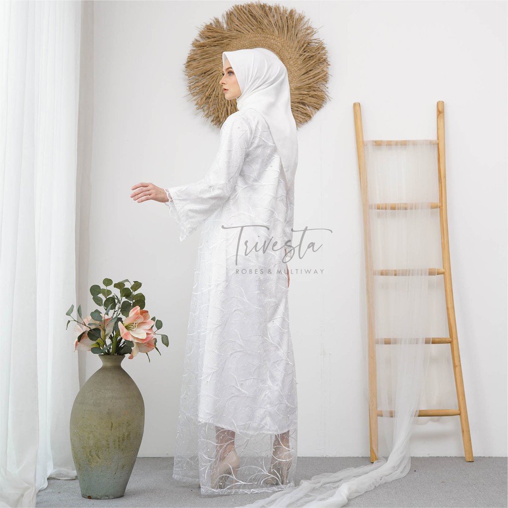 Zemira Hijab Robe Collection - KIMONO ROBE PENGANTIN BERHIJAB HIJAB RECOMENDED