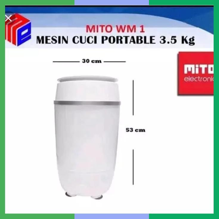 Mito Mesin Cuci Portable Wm 1
