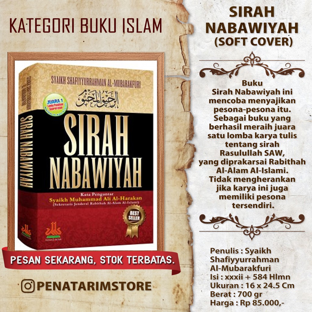 Siroh Nabawiyah Sirah Nabawiyah Kisah Perjalanan Hidup