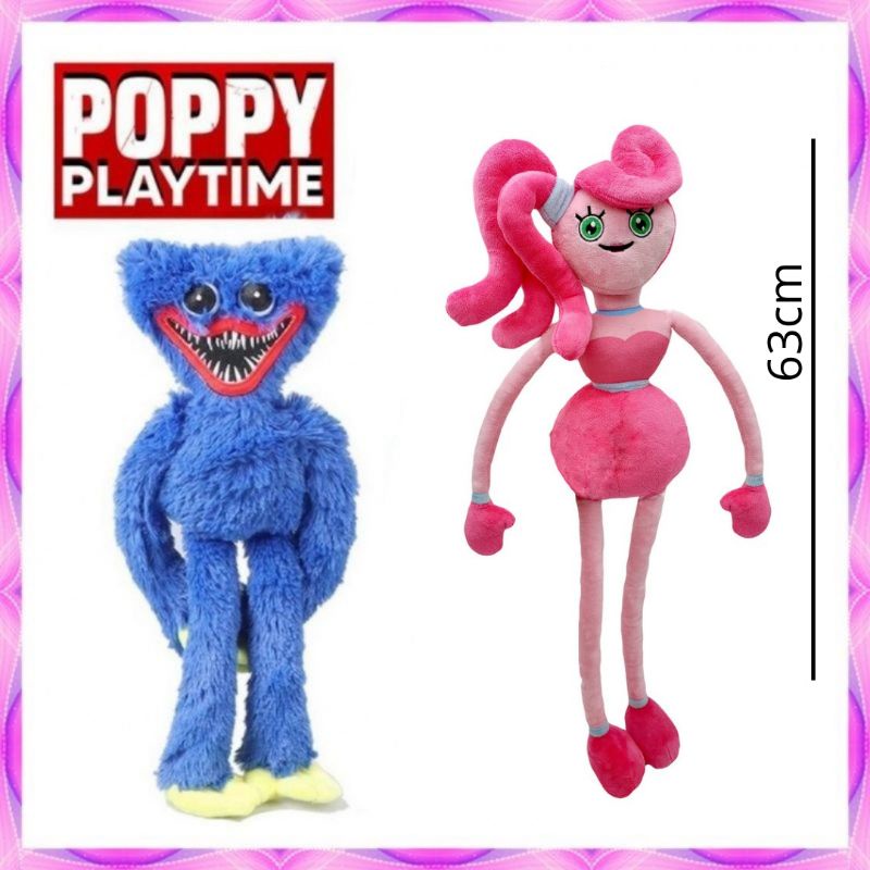 Boneka Huggy Wuggy / Hagi Wagi / Mommy Long Legs Gim poppy play time Plush Toys Mainan Anak Boneka V