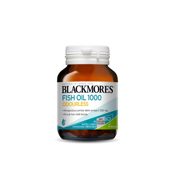 Paket Jantung Sehat Blackmores Odouless Fish Oil Plus Blackmores Co10 30 Kps