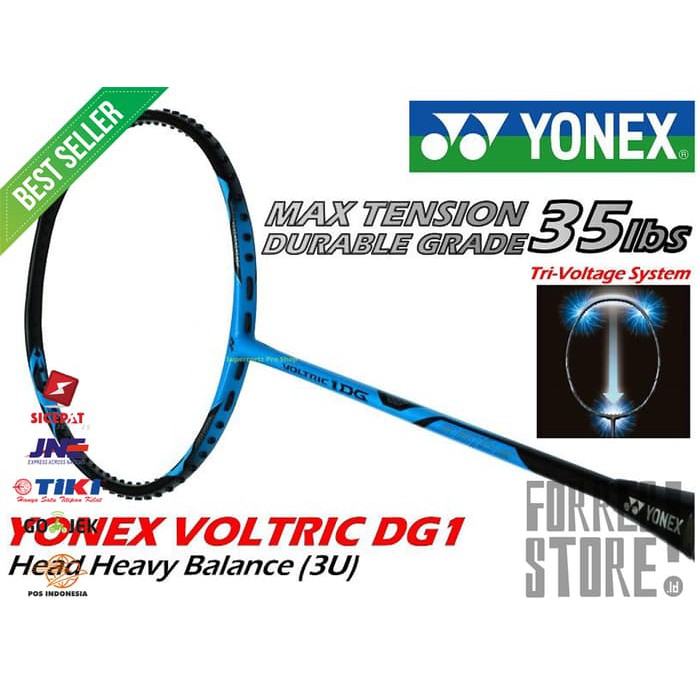 Raket Badminton Senar Badminton / Bulutangkis Yonex Voltric 1 DG 1DG - Original 