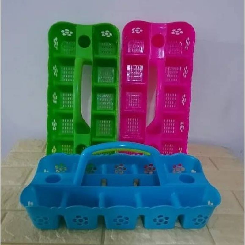 Tempat Aqua Gelas Plastik - Keranjang Aqua Gelas - Rak Aqua Gelas untuk 10 gelas