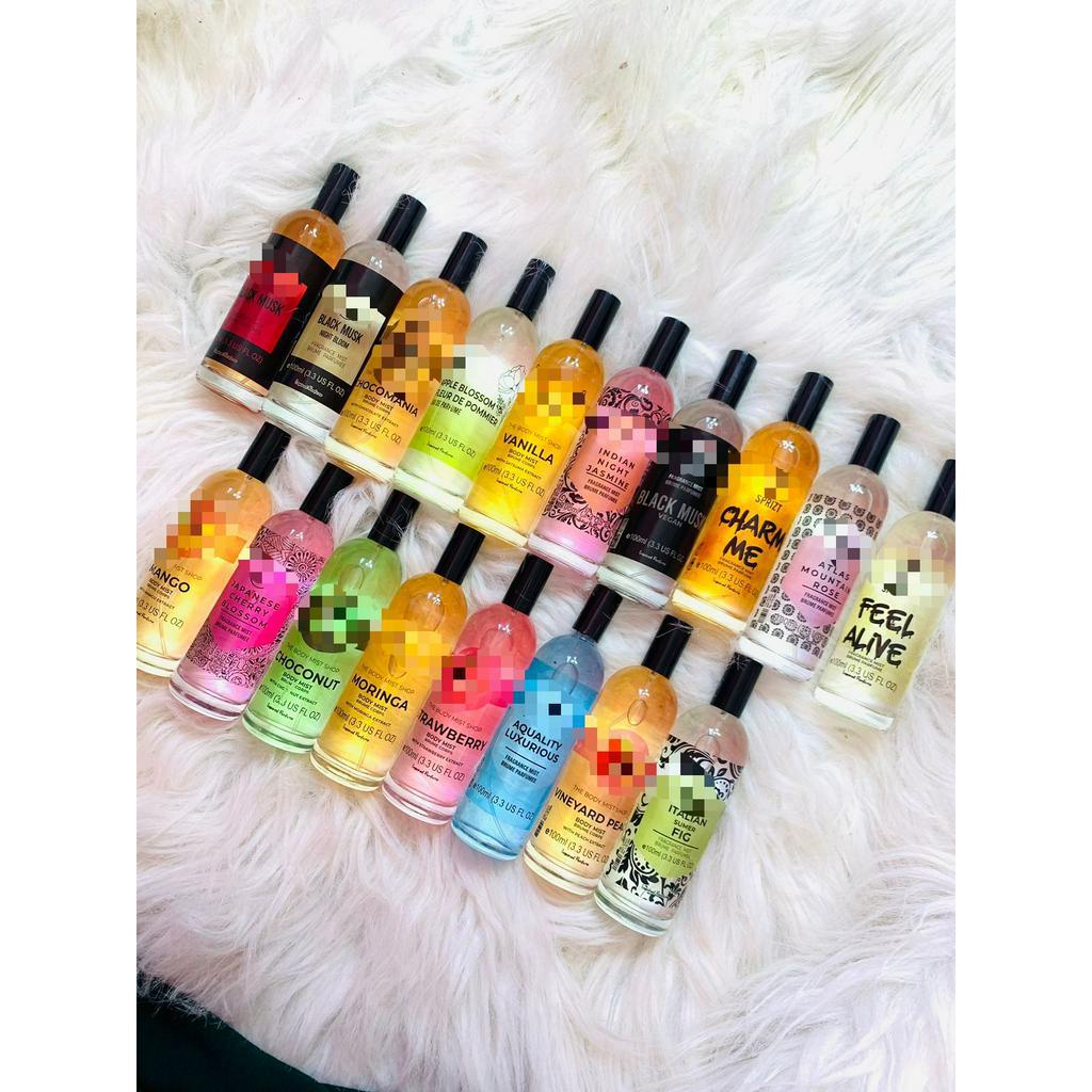 promo Parfume Body mist 100 ml free bubble wrap+ kardus packing aman