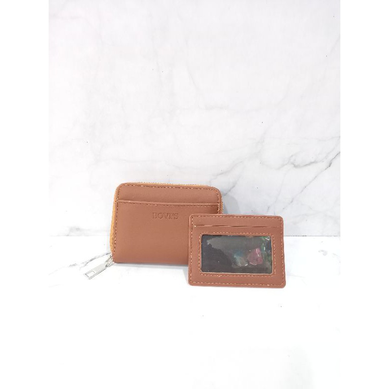 Dompet kartu kulit imoprt pria wanita