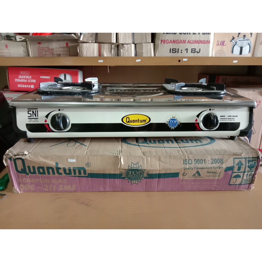 KOMPOR QUANTUM 2 TUNGKU QGC-211-SMS