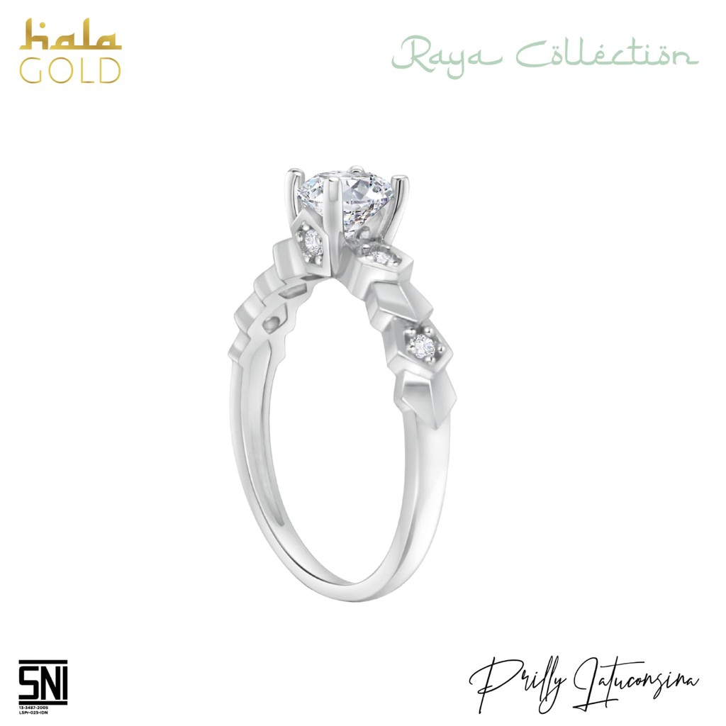 

Dominique Jewellery-Cincin Emas Raya Hala Gold 3WSZ529