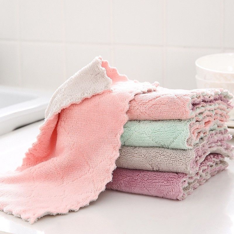 Kain Lap Microfiber Premium Serbaguna Uk 30x30CM-14x21