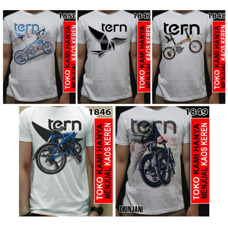 Kaos 3d baju sepeda lipat tern bike
