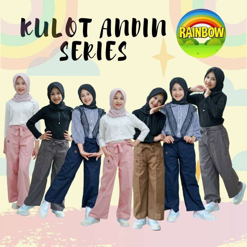 NEW ARRIVAL KULOT ANDIN SERIES BY RAINBOW