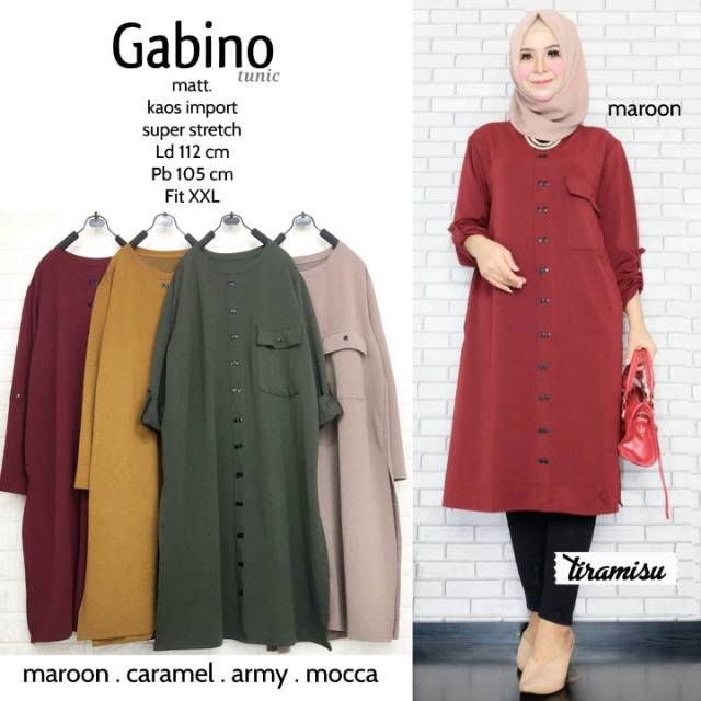 Tunic gabino/tunic kaos/hdrcollection