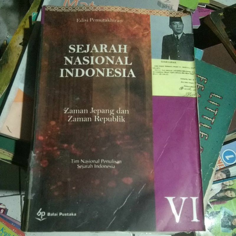 Jual Sejarah Nasional Indonesia Zaman Jepang Dan Zaman Republik Jilid 6 ...