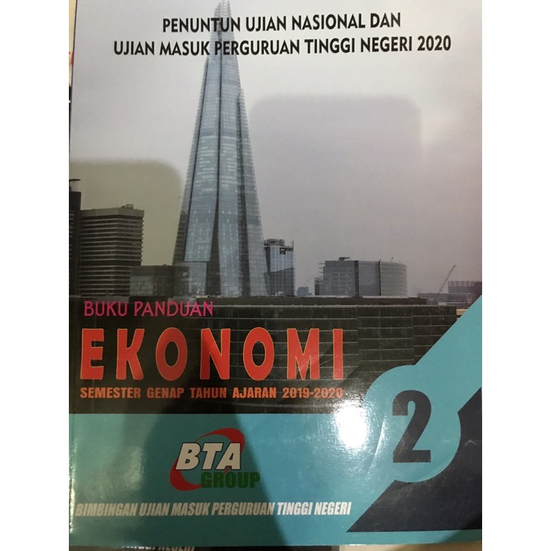 BUKU PENUNTUN PERGURUAN TINGGI BTA GROUP SEMESETER2 BUY 1 GET 1