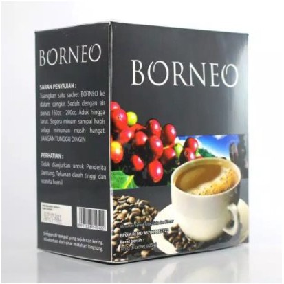 

Kopi Borneo Exotica Coffee isi 5 sachet