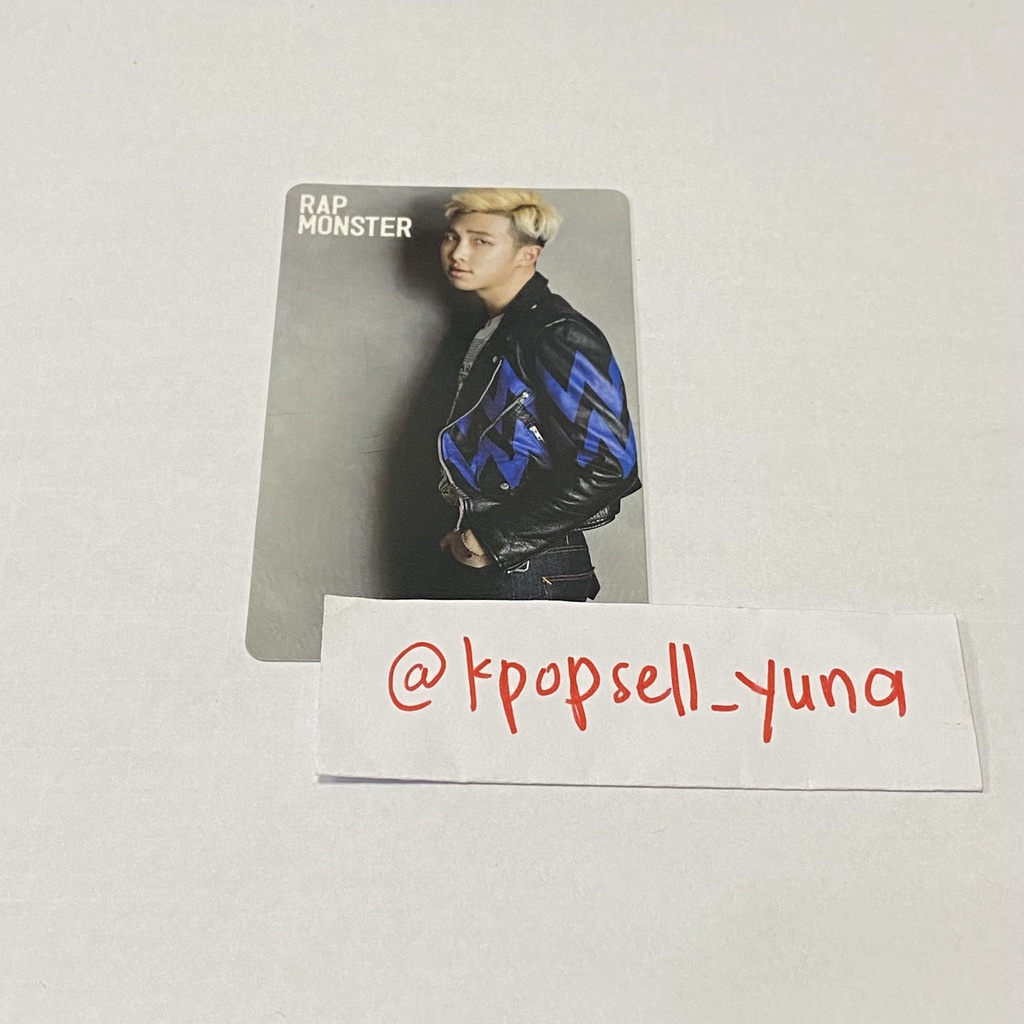 Jual BTS RM Kim Namjoon RUN Reguler Japan Photocard | Shopee Indonesia