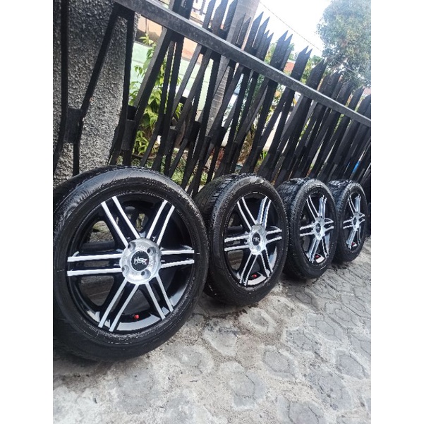 4 Velg R15 PCD 100 velg only Brio calya sigra mobilio jazz yaris etios vios picanto rio wagon