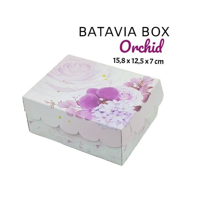 

Box Snack 15,8 x 12,5 motif Orchid