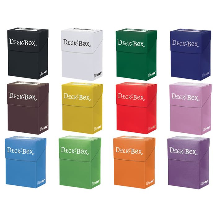 

Ultra Pro Deck Box Solid Colour (Kotak Tempat Kartu)