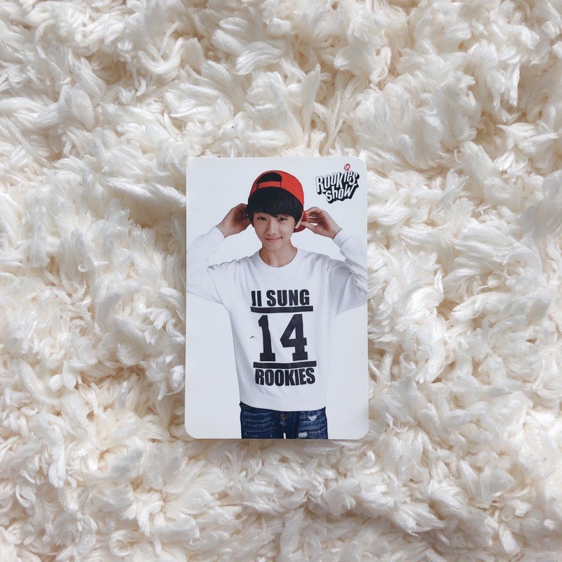 (BOOKED) Jisung NCT - SM ROOKIES OFFICIAL PHOTOCARD